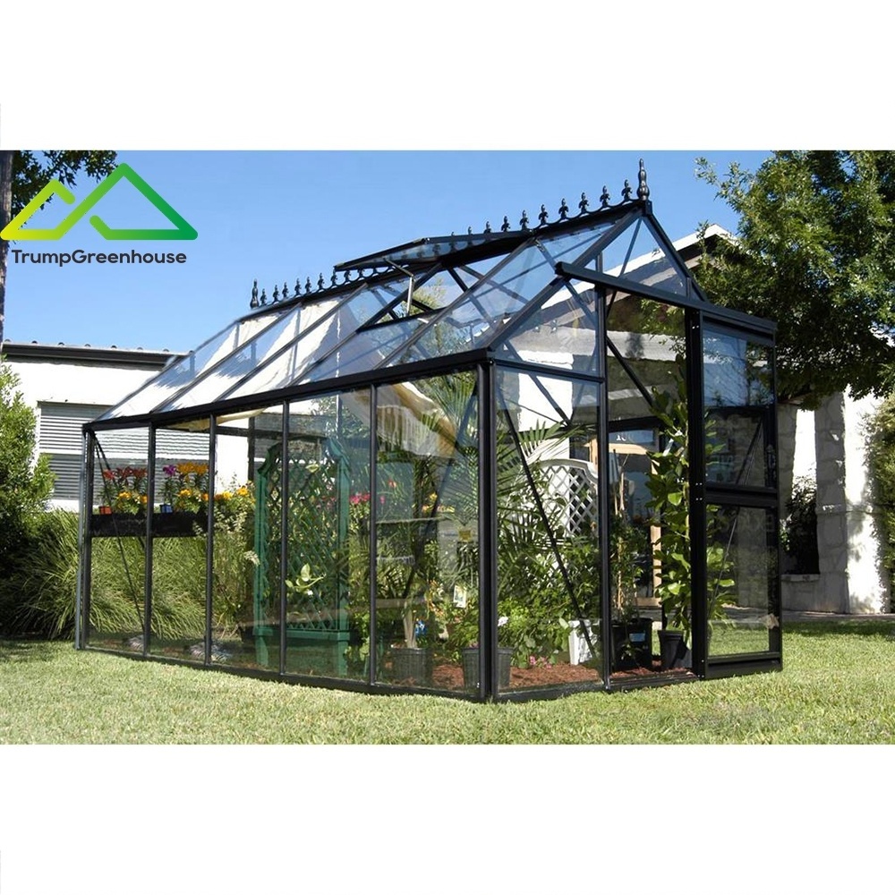 PC board small prefab garden greenhouse hot sale garden winter protection greenhouse for microgreens