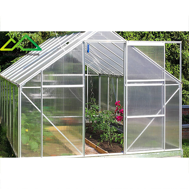 polycarbonate backyard grow box garden small prefab greenhouse and garden greenhouse kits for sale