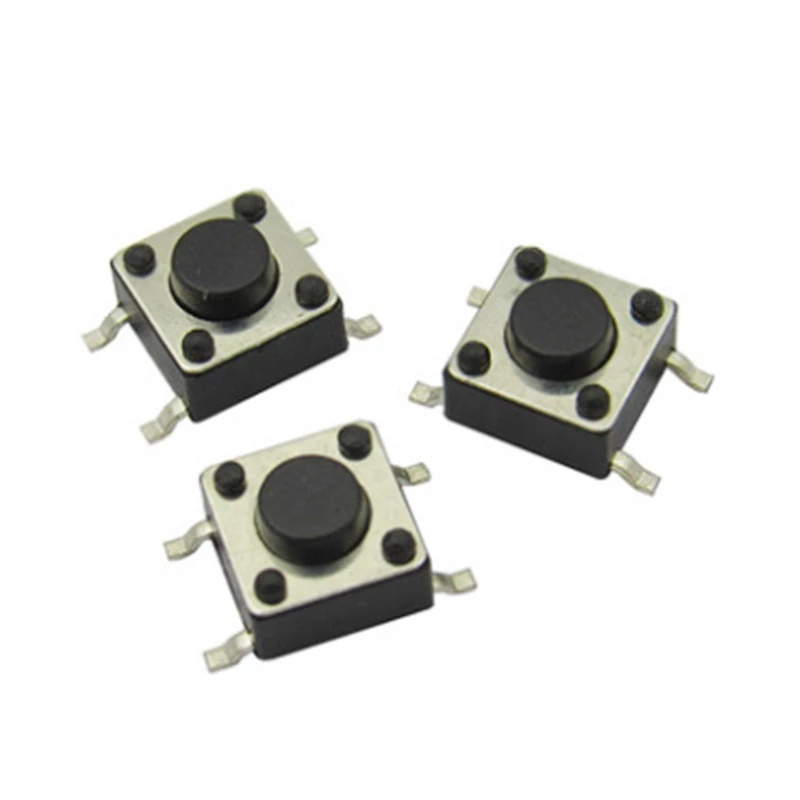 Touch button 4.5*4.5 patch 2*4 switch 3*6 height can be customized four-foot SMD touch switch 6*6