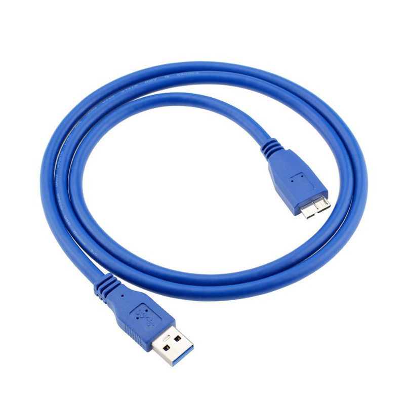 Usb3.0 Portable hard disk USB3.0 data cable USB3.0 micro cable1.2m extension cable a male to B male cord connector