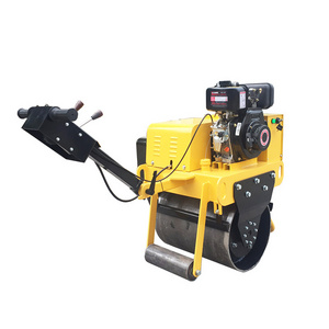 300kg Walk-behind Mini Road Roller 260mm Single Compact depth for Small Area Working