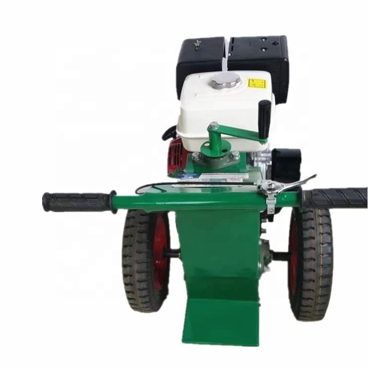 concrete road  asphalt pavement crack cutting cleaning machine