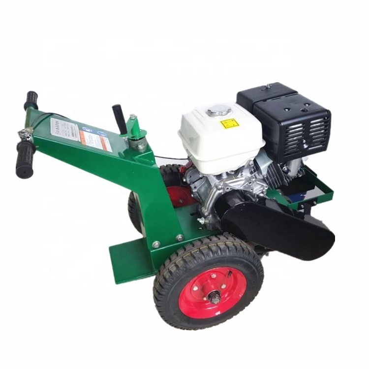 concrete road  asphalt pavement crack cutting cleaning machine