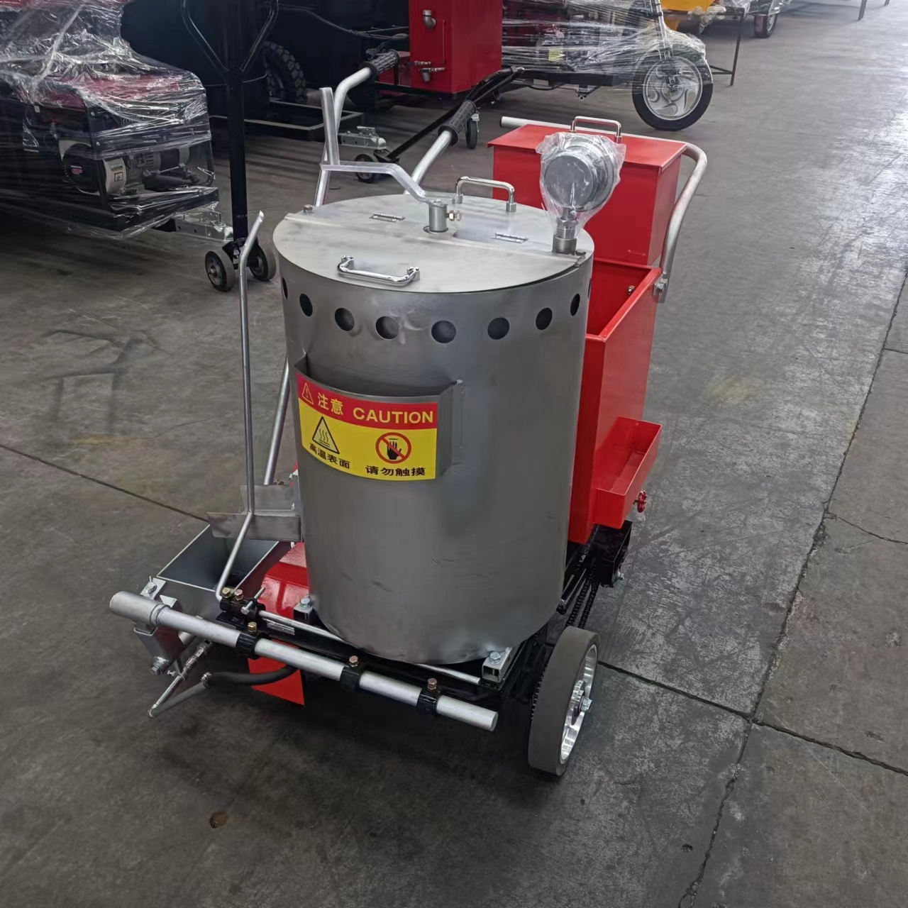 Pavement Hot Melt Marking Equipment Thermoplastic Road Marking Paints Line Road Marking Machine