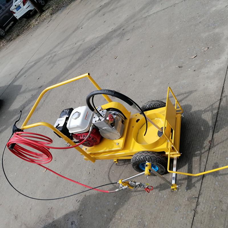 Self Propelled Cold Spray Painting Road Marking Line Machine