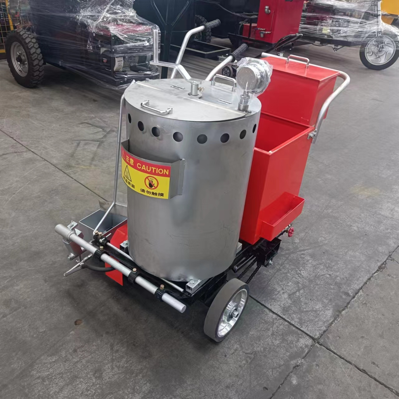 Pavement Hot Melt Marking Equipment Thermoplastic Road Marking Paints Line Road Marking Machine