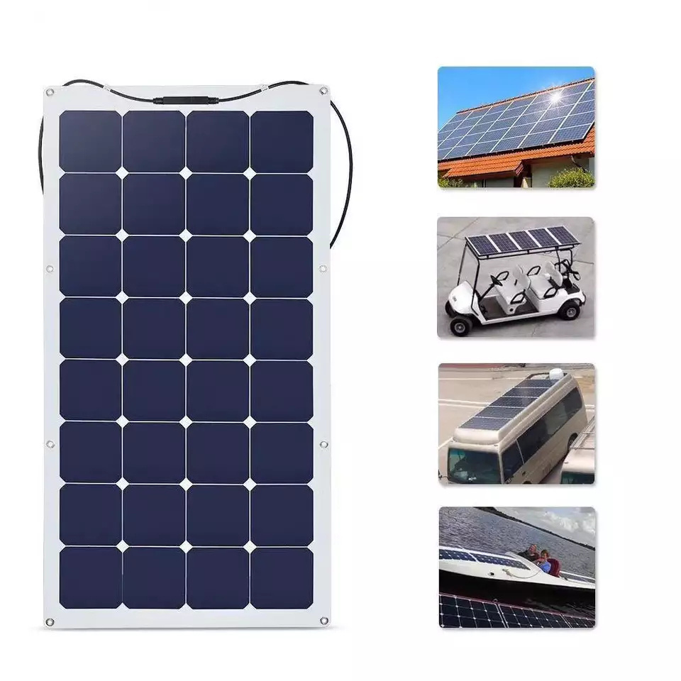 Topray Solar Custom Semi Portable 18W Monocrystalline Solar Cell Waterproof Foldable Flexible Solar Panel Kit