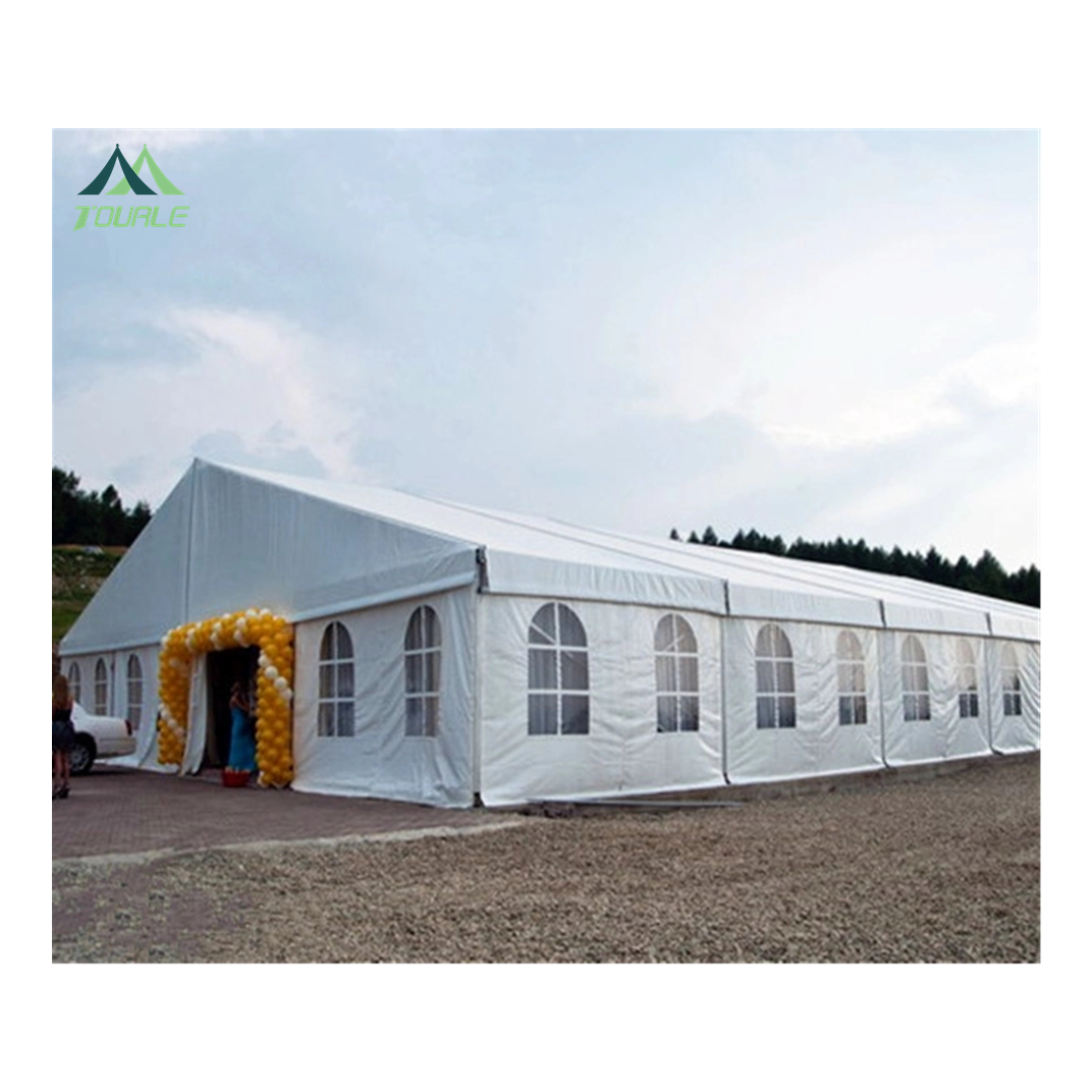 Trade Show Tent Large luxury pvc White commercial warehousetents Wedding Party Outdoor Marquee event Church tent