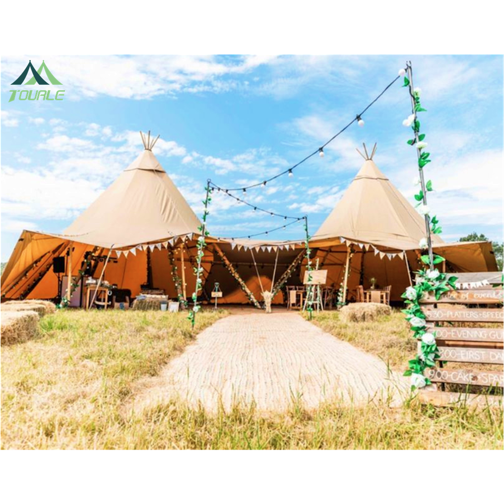 Bell Tents Wedding Marquee Tipi Hire Tent Waterproof Luxury Outdoor Tent