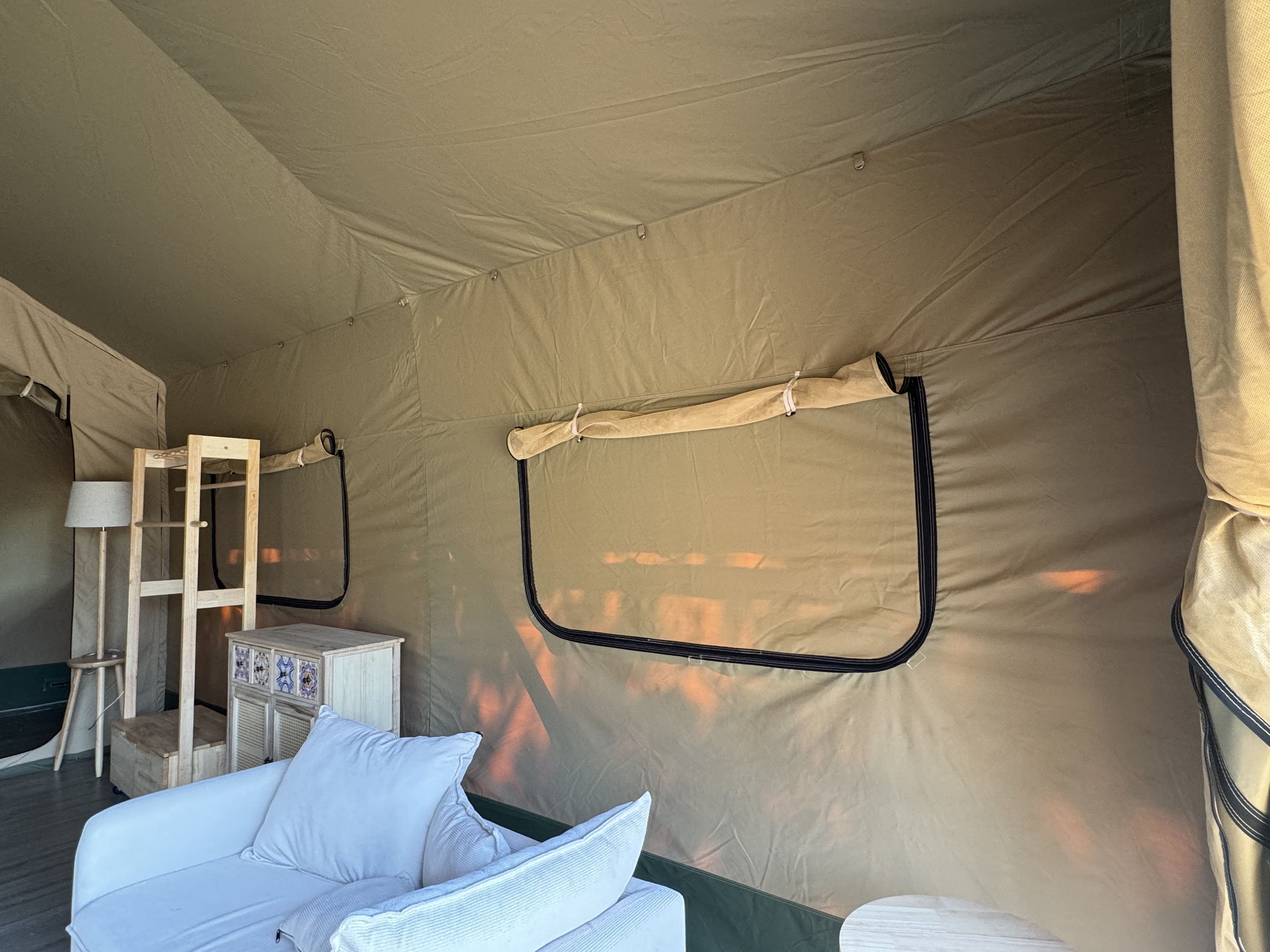 Glamping tent factory luxury camping  house for 5*9m  Safari tent luxury resort tent