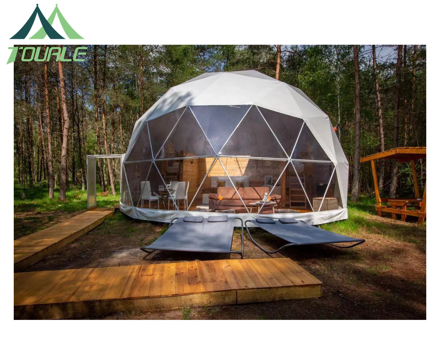 Winter tent domos glamping  igloo geodesic dome snow house prefabricated homes mobile home