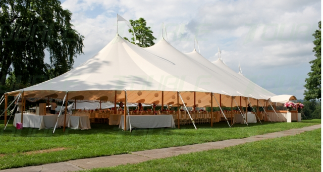 Large Marquee Outdoor Sailcloth  Party Tent for Event Pole tent strech  wedding tent for 100 people