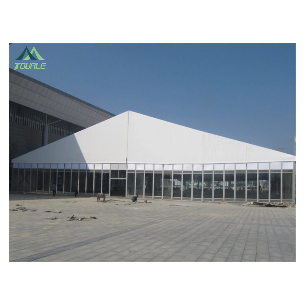 Trade Show Tent Large luxury pvc White commercial warehousetents Wedding Party Outdoor Marquee event Church tent