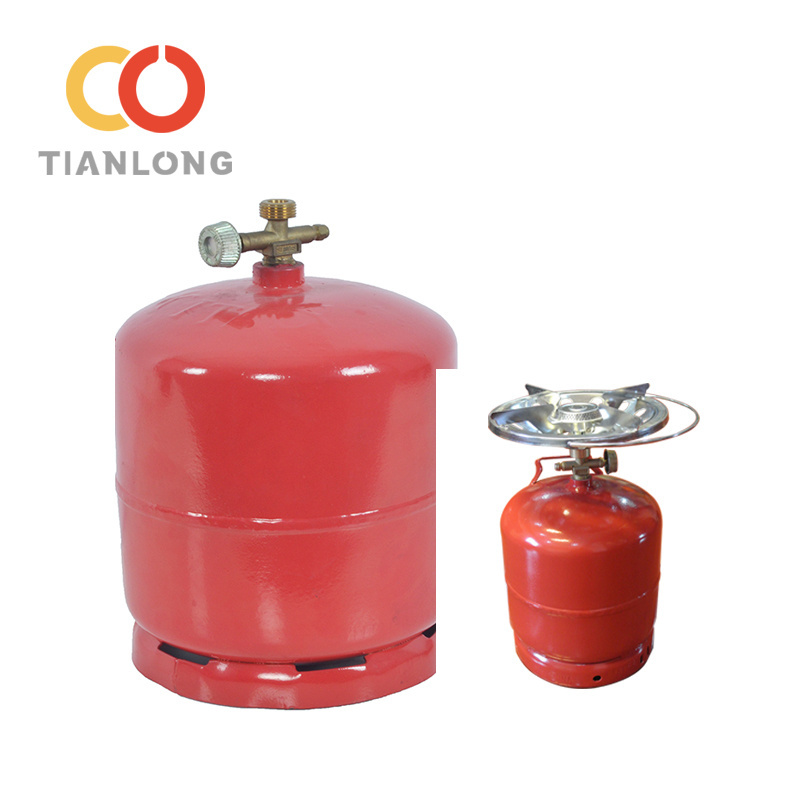 cooking/camping  3kg  7.2L lpg gas cylinder for hot selling