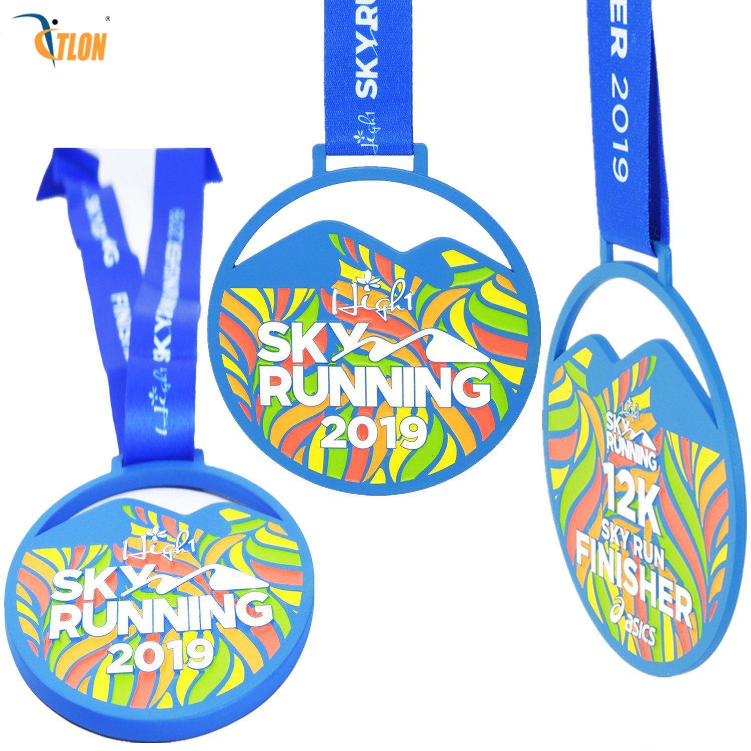 Wholesale Customized 3D Metal Zinc Alloy Cheap Bespoke Cycling Dance Running Taekwondo Boxing Marathon Sports Medals With Ribbon