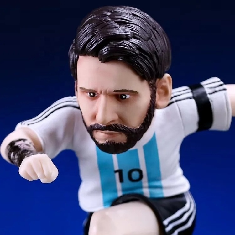 Messi and Cristiano Ronaldo 2022 qatar Sports stars  Football Brasil Messi Action Figure Collectible Model Toy  wholesale