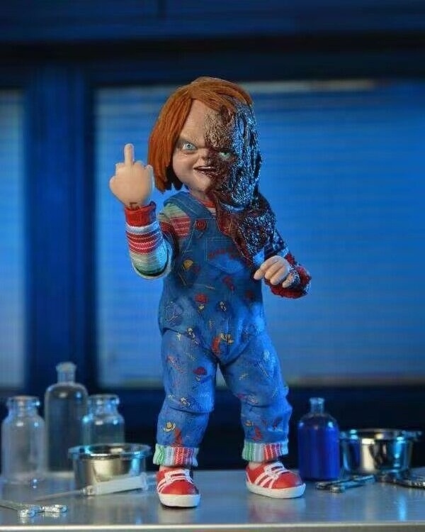 NECA Movie chucky action figures Movable and deformable model toys wholesale cult Horror Ghost Doll