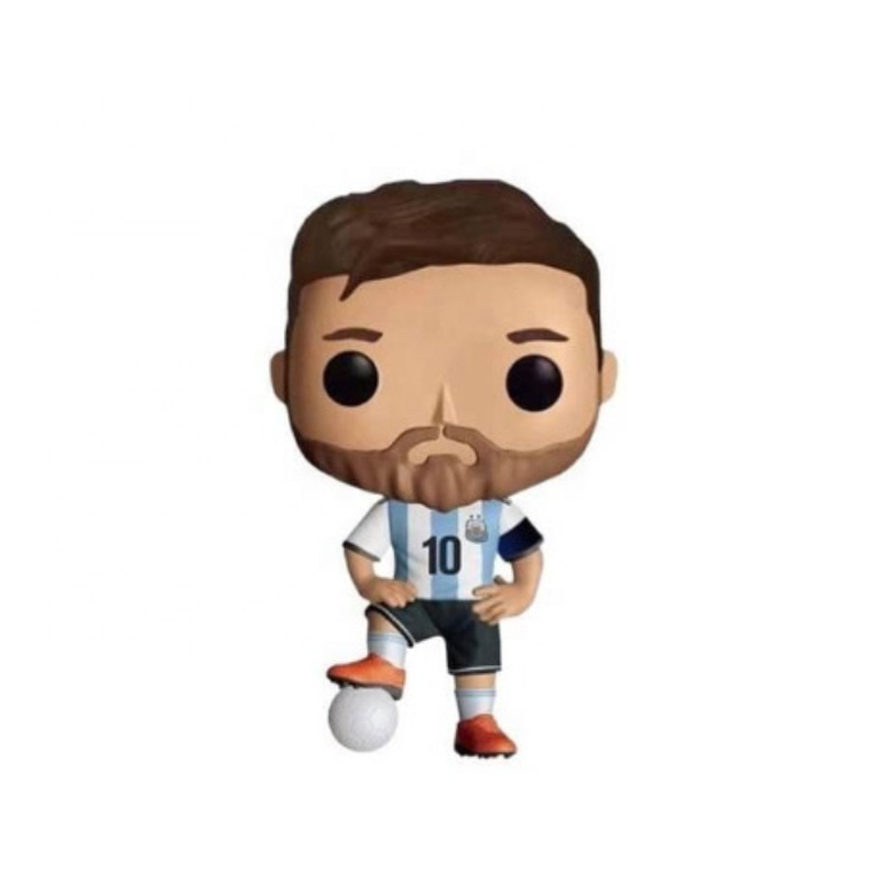 Football Star 10 50 LIONEL MESSI Action Figure Toys Football player Collection Model Toy Vinyl Figurine Doll With Box NEW