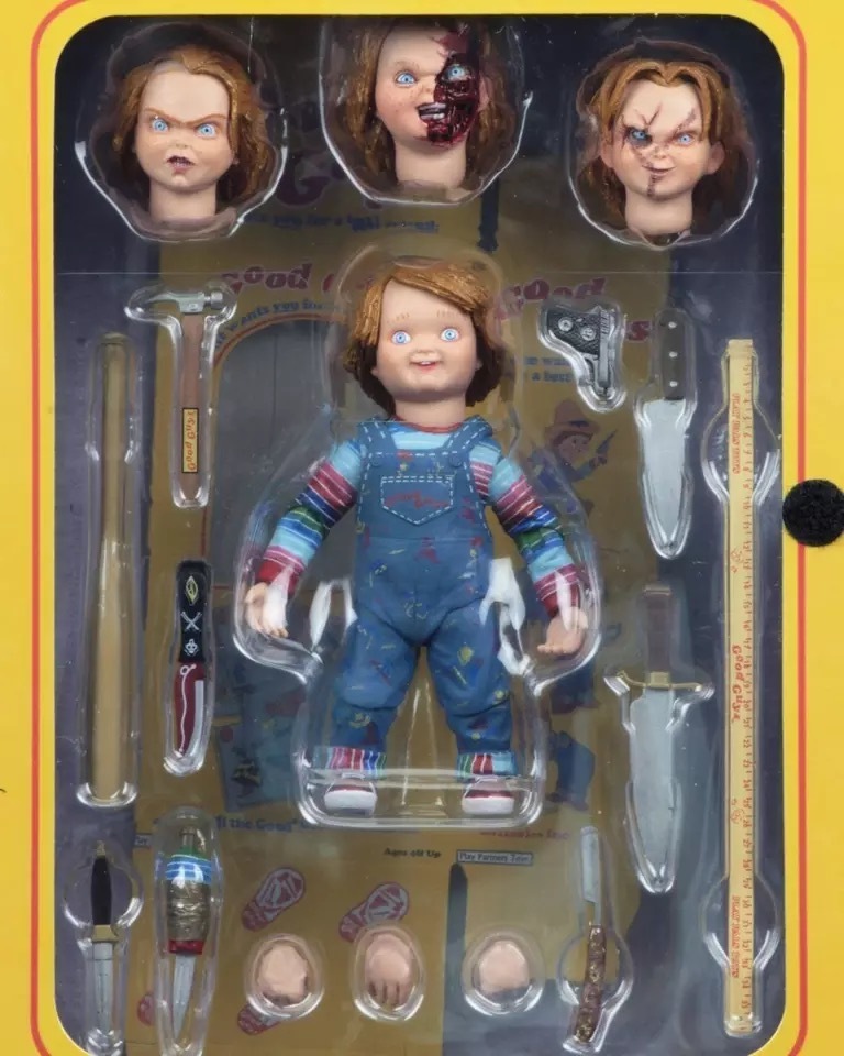 NECA GOOG GUYS CHUCKY Ultimate Action Figure Articulated Joints Moveable Vinyl Figurine Doll Collection Model