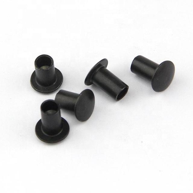 rust-proof countersunk head wrought iron semi hollow tubular rivet for cookware