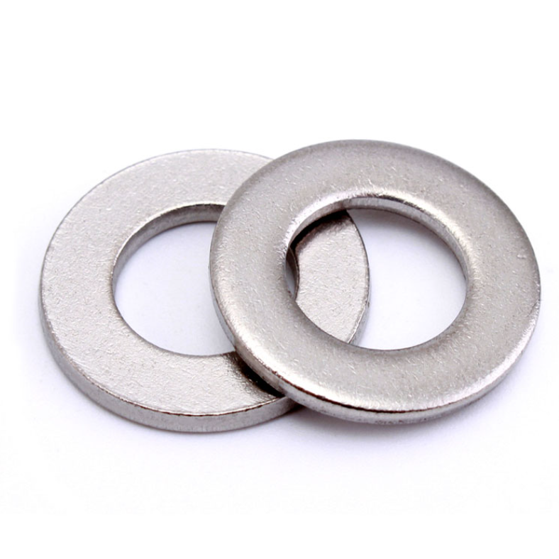 Factory Wholesale Price Galvanized Steel Stainless Steel 304/316 DIN125 Flat Washer