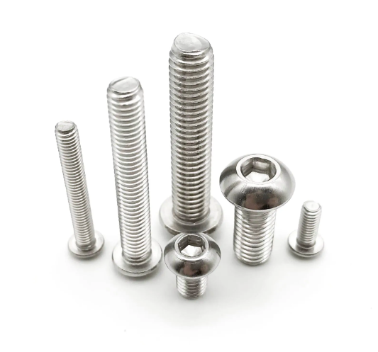 Taily factory wholesale stainless steel ISO 7380 Hexagon Socket Allen Round Button Head Screws