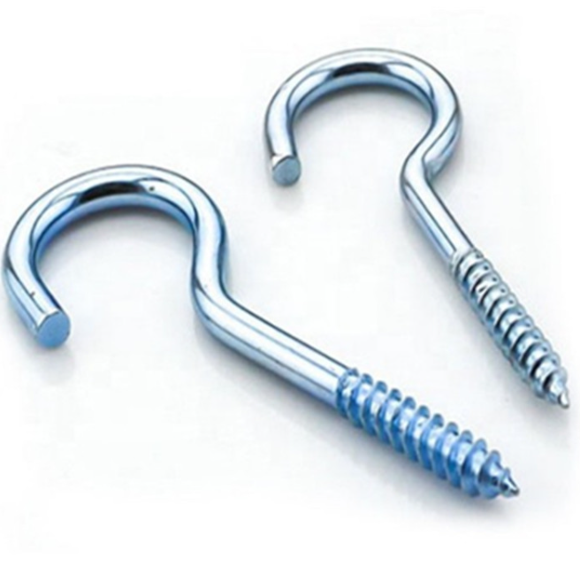 stainless steel Eye Bolt Self-tapping Hanging Open Eye Hook eye C-type screw bolt hook