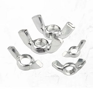 Factory Wholesale steel zinc plated butterfly wing nut Anchor Nut for Tie Rod