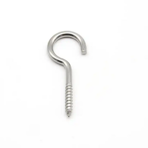 stainless steel Eye Bolt Self-tapping Hanging Open Eye Hook eye C-type screw bolt hook