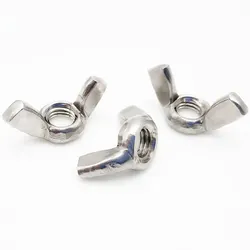 Factory Wholesale steel zinc plated butterfly wing nut Anchor Nut for Tie Rod