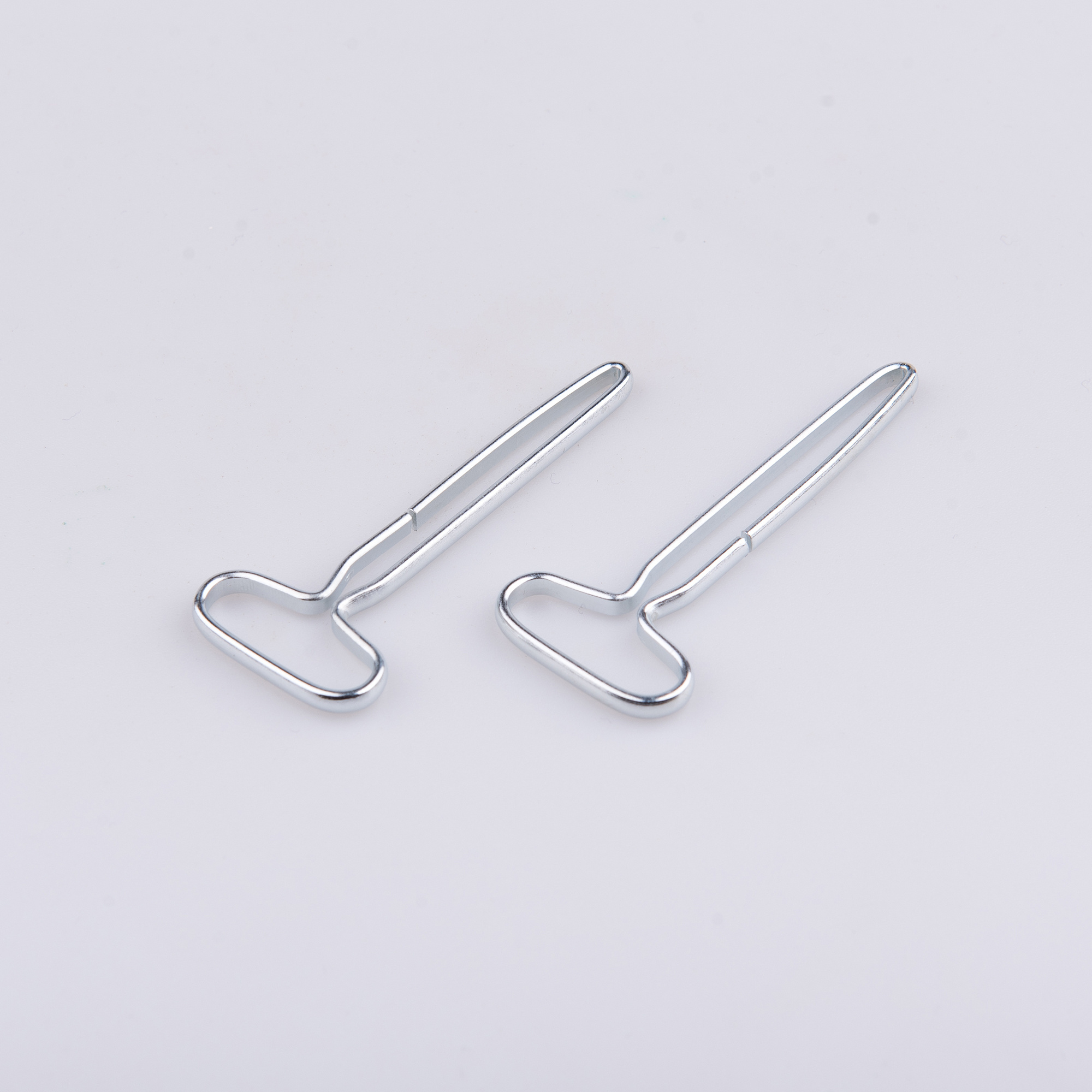 Custom Stainless Steel Harden Carbon Steel Toothpaste Squeezer Clips Bent Press Tube Keys