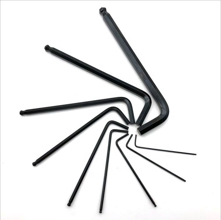 OEM Hotsale Custom Allen Ball Torx Hex Allen Key Wrench 1.5mm 2mm 3mm 4mm 5mm 6mm 8mm 10mm