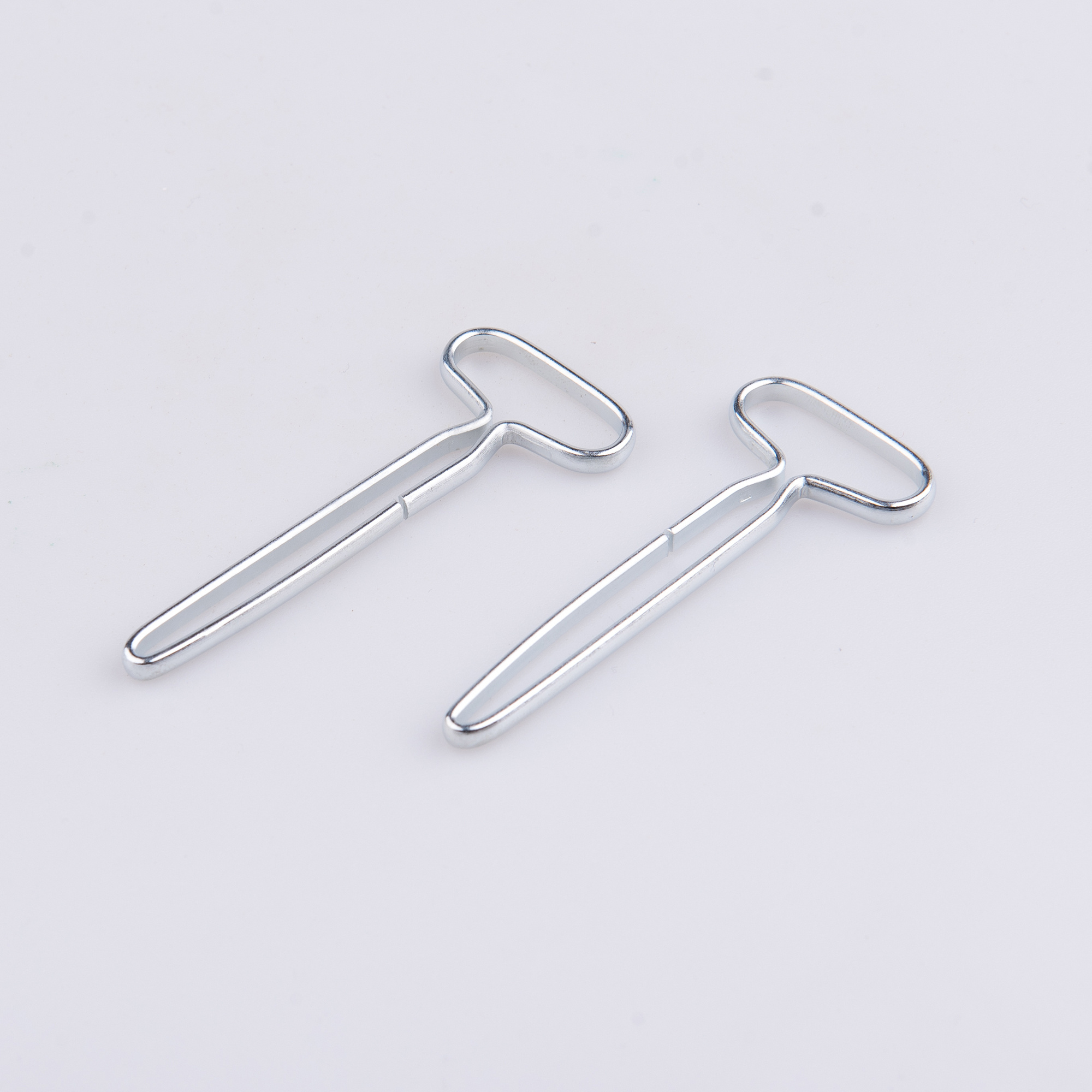 Custom Stainless Steel Harden Carbon Steel Toothpaste Squeezer Clips Bent Press Tube Keys