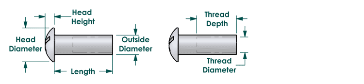 countersunk head sex bolt binding post rivet stainless steel male and female screw chicago screws for leather