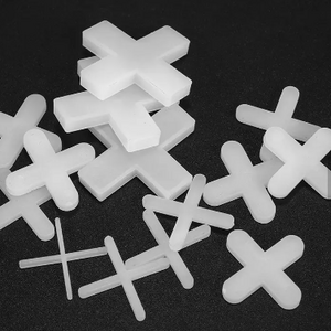 Plastic Tile Spacer 1.0mm 1.5mm 2.0mm 2.5mm 3.0mm Plastic Tile Clips Tile Cross