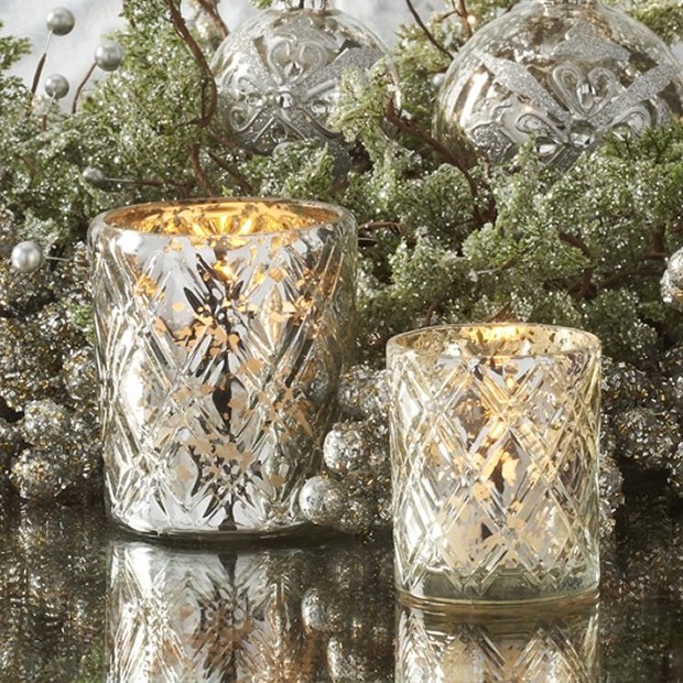 Mercury glass votives wholesale high quality glass candle holder