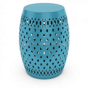 metal garden stool, capri breeze outdoor furniture