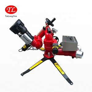 TL Factory Sales Movable High Flow Long Range Remote Control Fire Fighting Water Monitor/Water Cannon