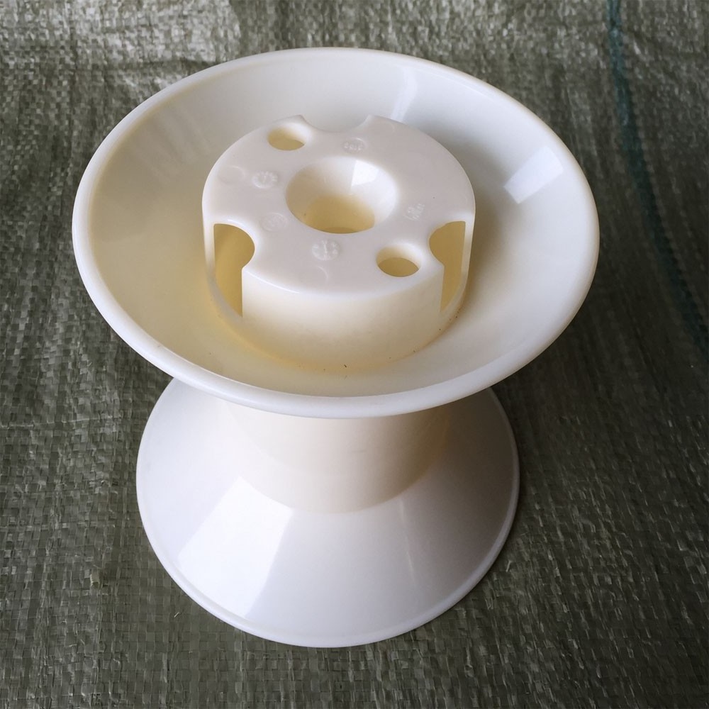 HK160  plastic empty spool/bobbin with double conical flanges for fine copper  wire/cable