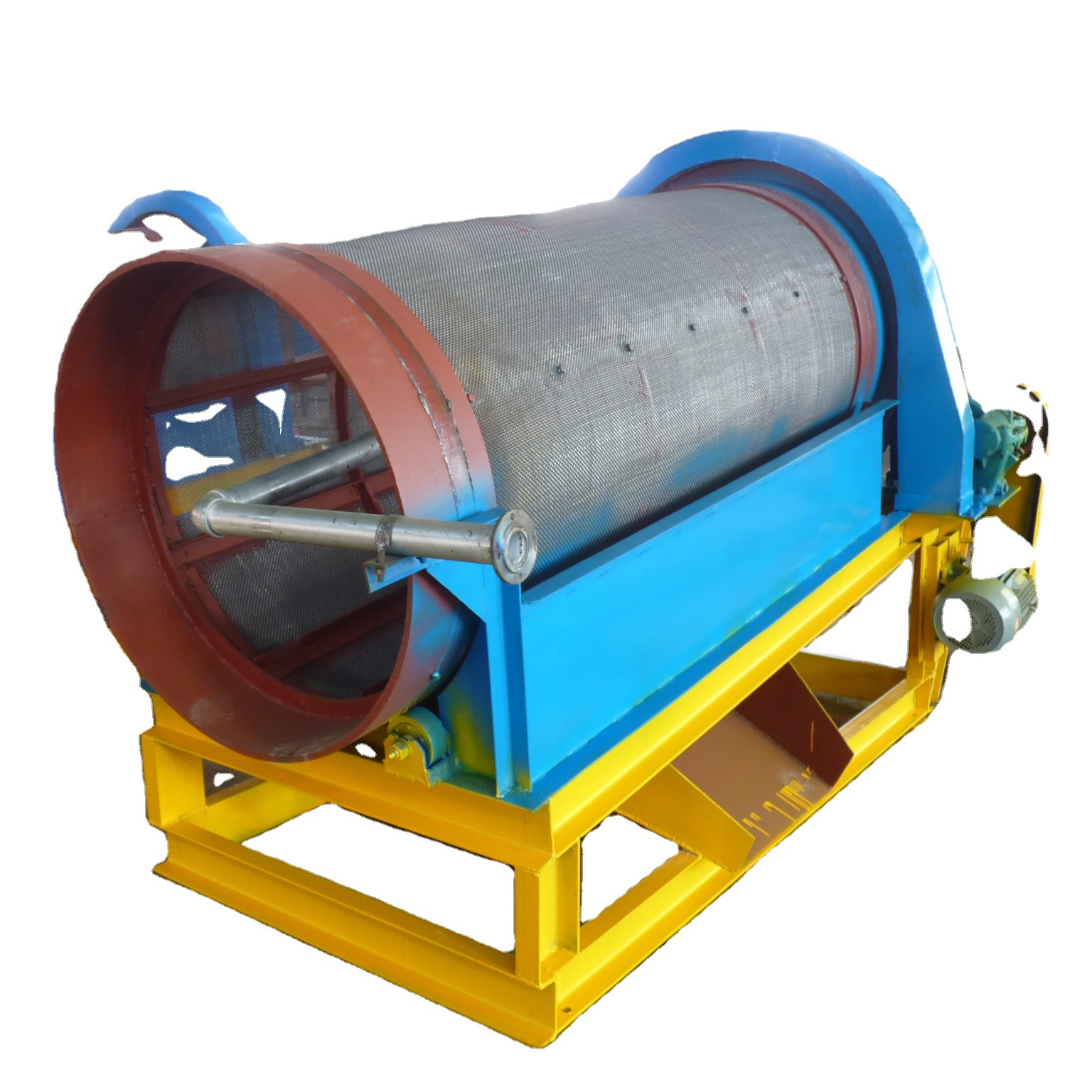 Factory price Rotary Drum Sieve Sand and Stone Separator Small Trommel Screen rotary drum compost screen