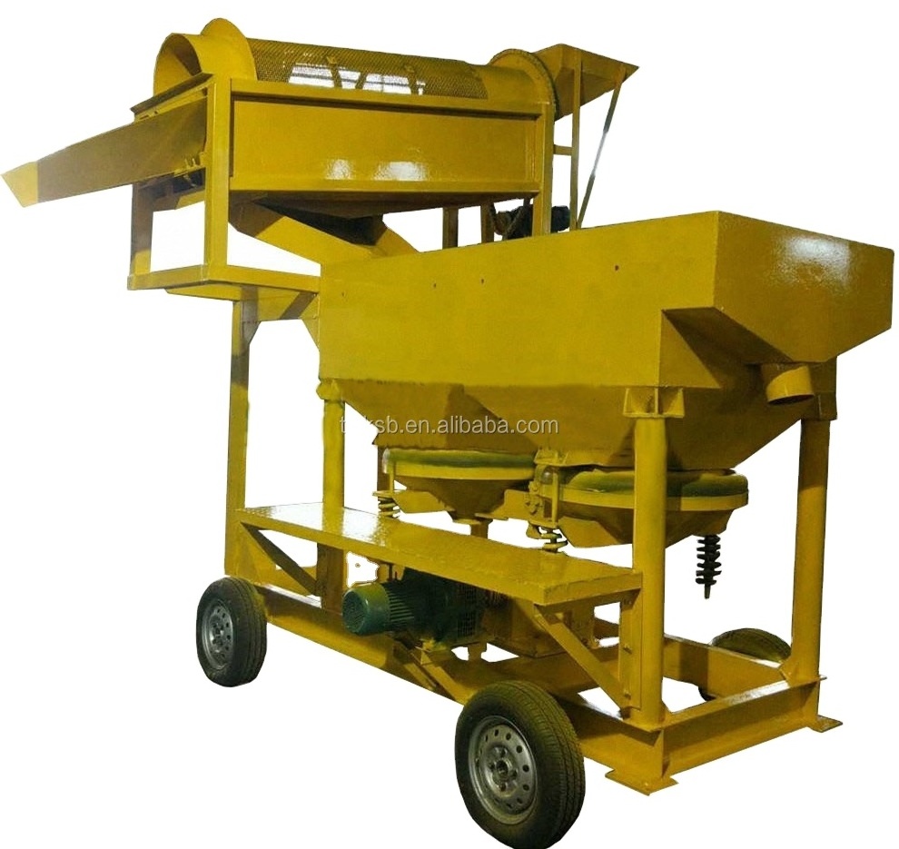 Gold Mining Equipment Gold Trommel Washing Plant Gold Diamond Separating Machine For Sale