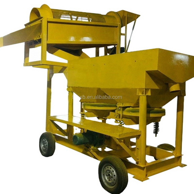 Gold Mining Equipment Gold Trommel Washing Plant Gold Diamond Separating Machine For Sale