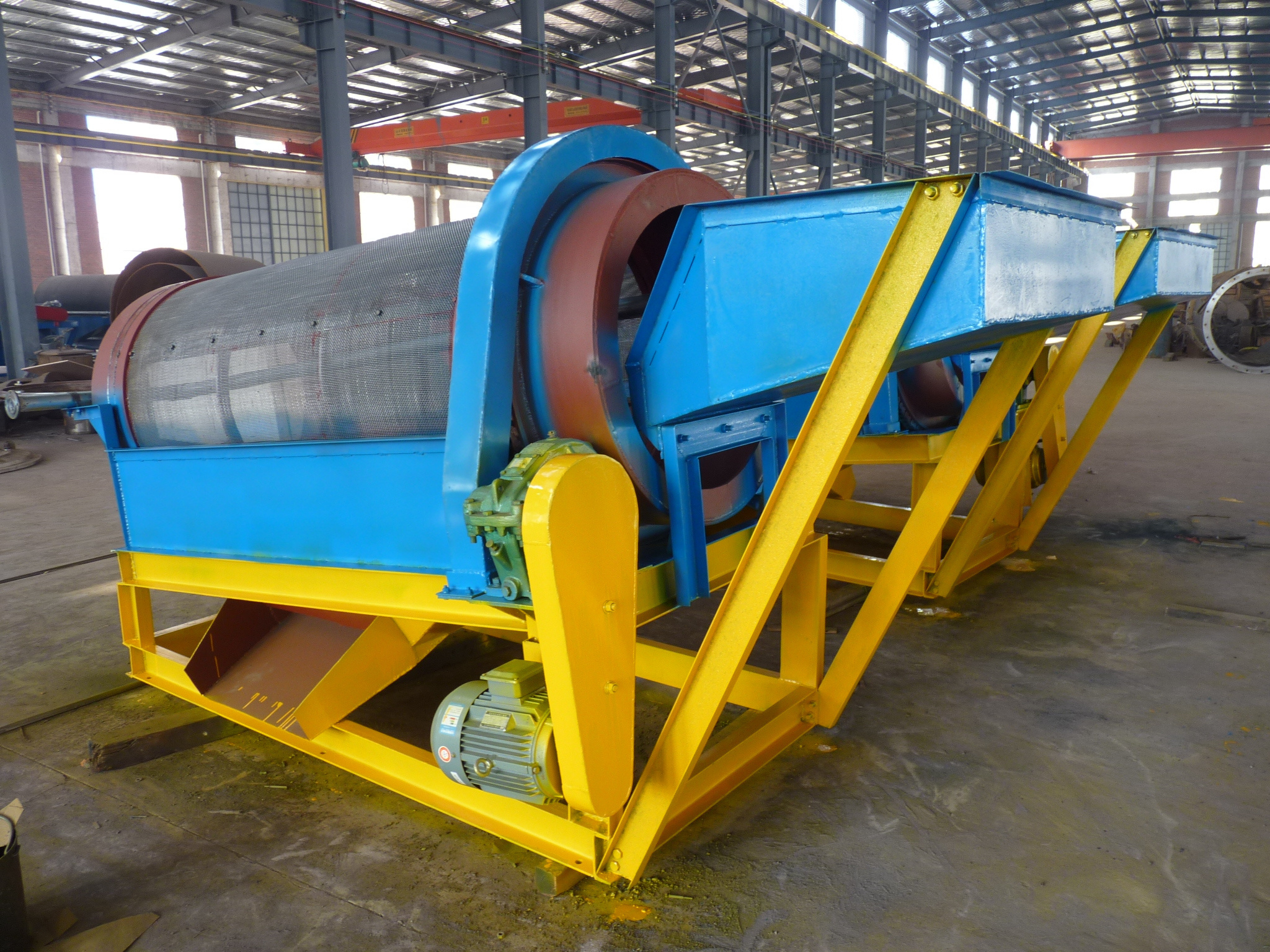 Factory price Rotary Drum Sieve Sand and Stone Separator Small Trommel Screen rotary drum compost screen