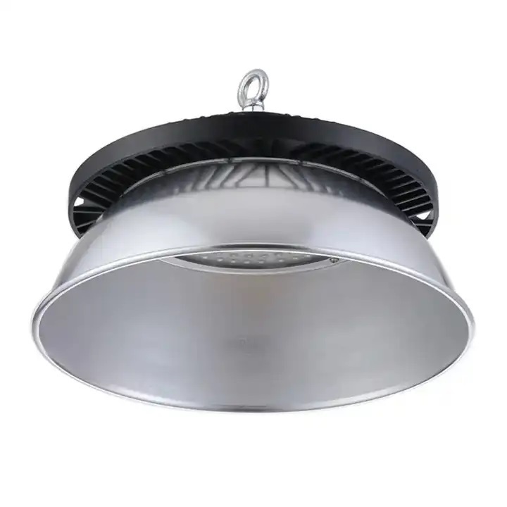 China Supplier LED High Bay Light With Microwave Motion Sensor High Bay LED Shop Lights Fin High Bay Light