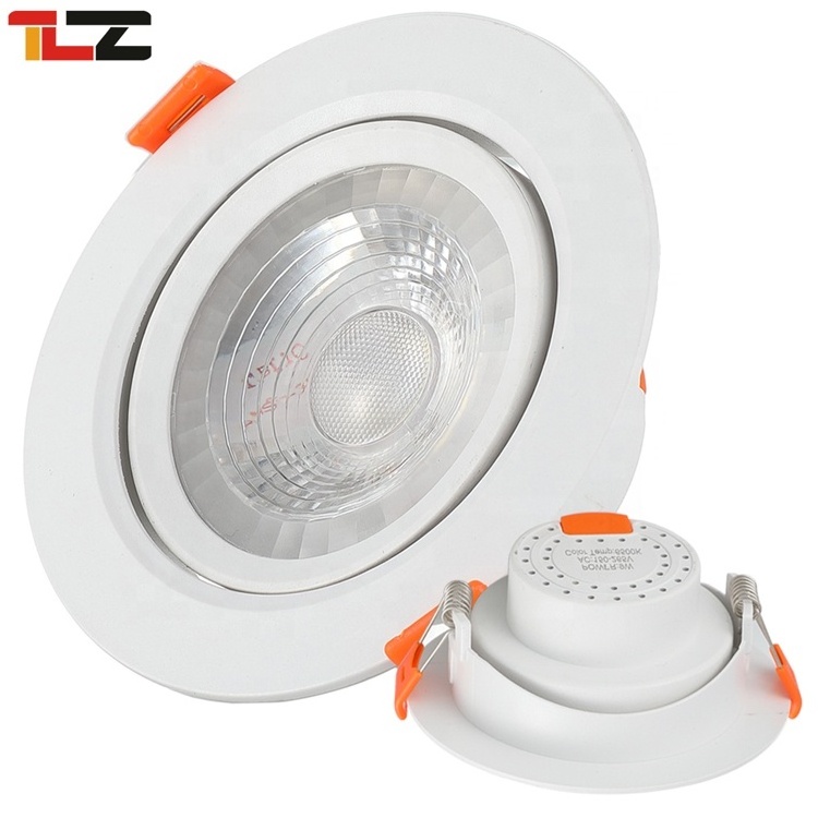 Ceiling Recessed Spot Lights White Round Shape Decoration Aluminum Spotlights MR16 30W High Quality Module LED COB -30 - 50 IP65