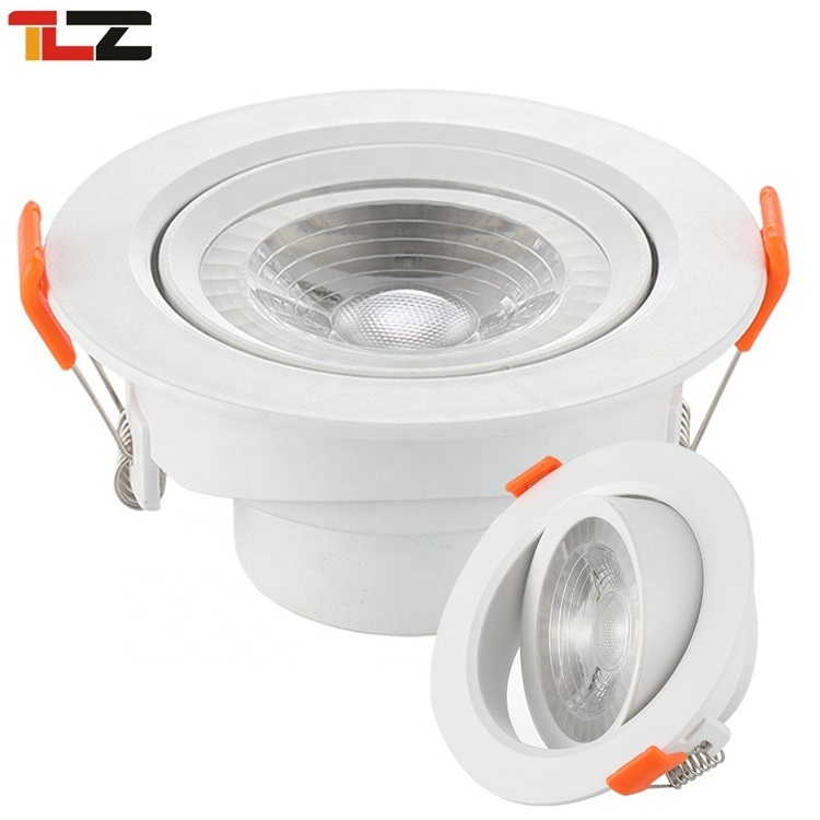 Ceiling Recessed Spot Lights White Round Shape Decoration Aluminum Spotlights MR16 30W High Quality Module LED COB -30 - 50 IP65