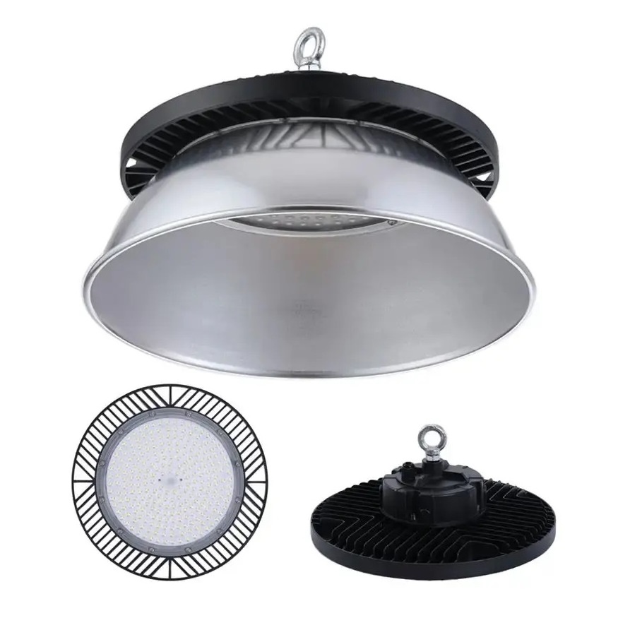 High Lumen Lm80 Ies Aviation Hangars High Bay Light High Bay Light Len LED UFO High Bay Light 240W