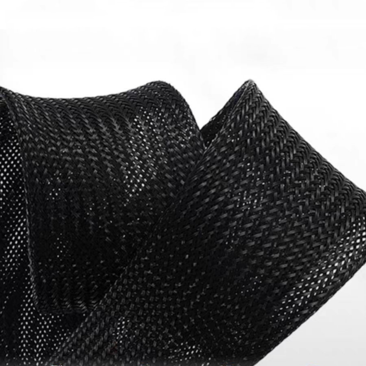 Manufacturer's direct sales of cable sheaths, woven mesh pipes, snake skin mesh PET expandable sleeves