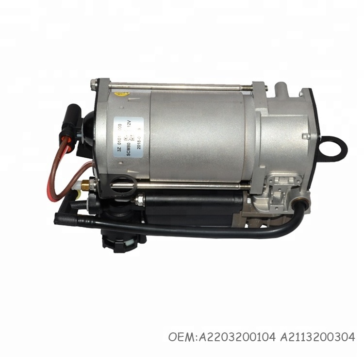 Air Compressor pump for Mercedes W211 W220 W219 New Portable Air Pump A2113200304 A2203200104