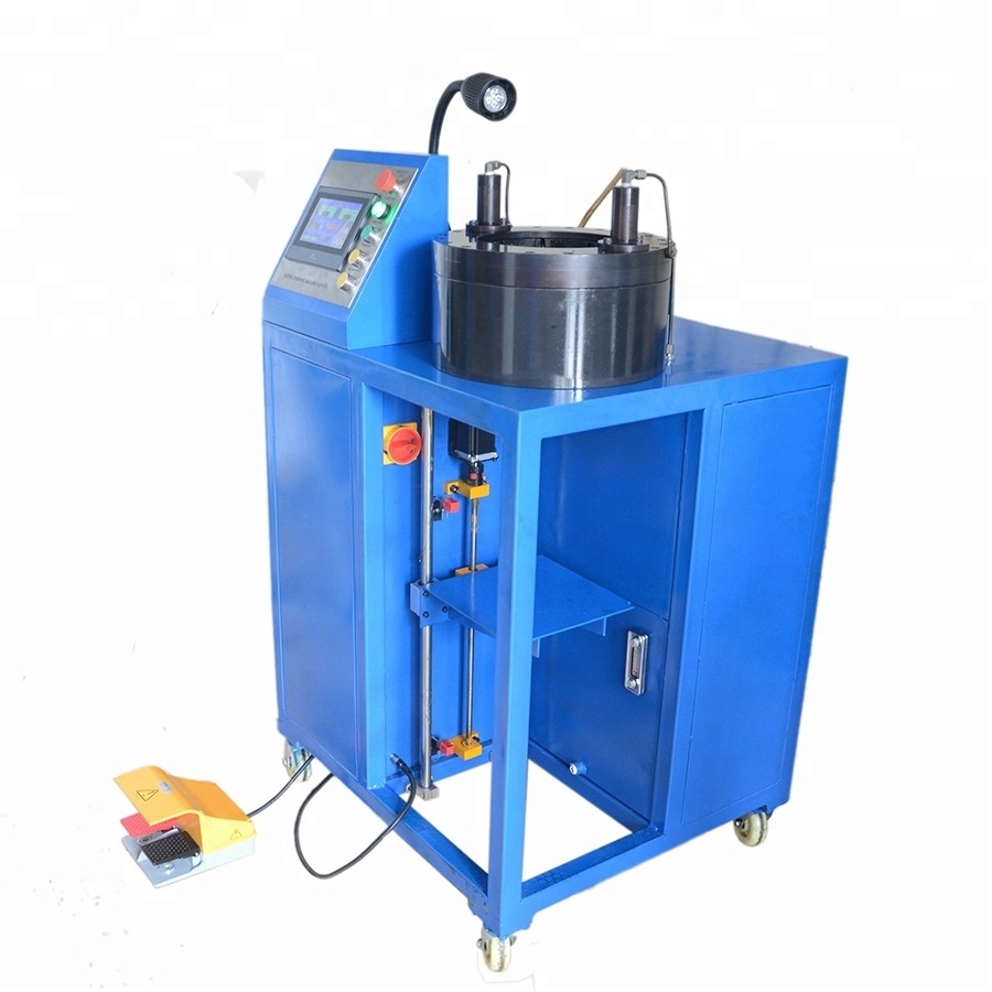 Hydraulic Hose fitting crimping machine swage machine wire crimping tool air suspension air shock crimping machine